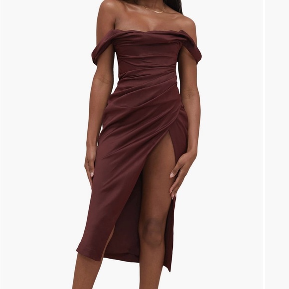 House of CB Dresses & Skirts - House of CB Rhoda Off The Shoulder Corset Dress